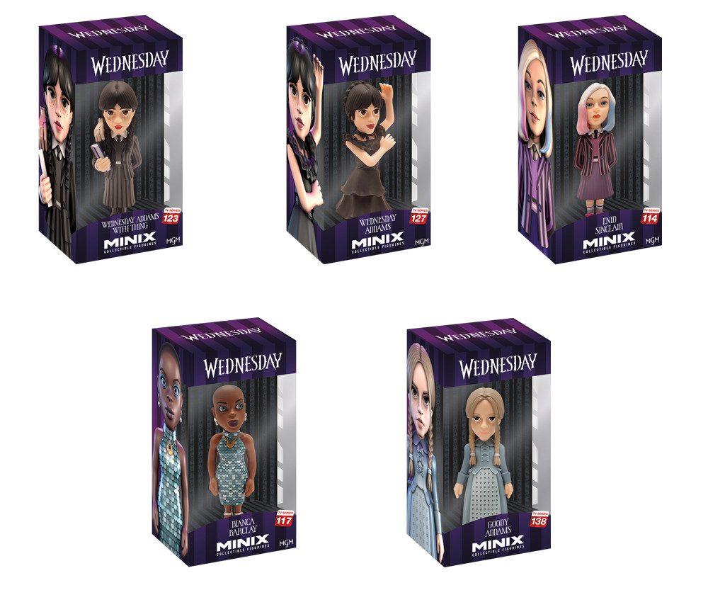 Minix Merchandise-Figur 5x - Wednesday