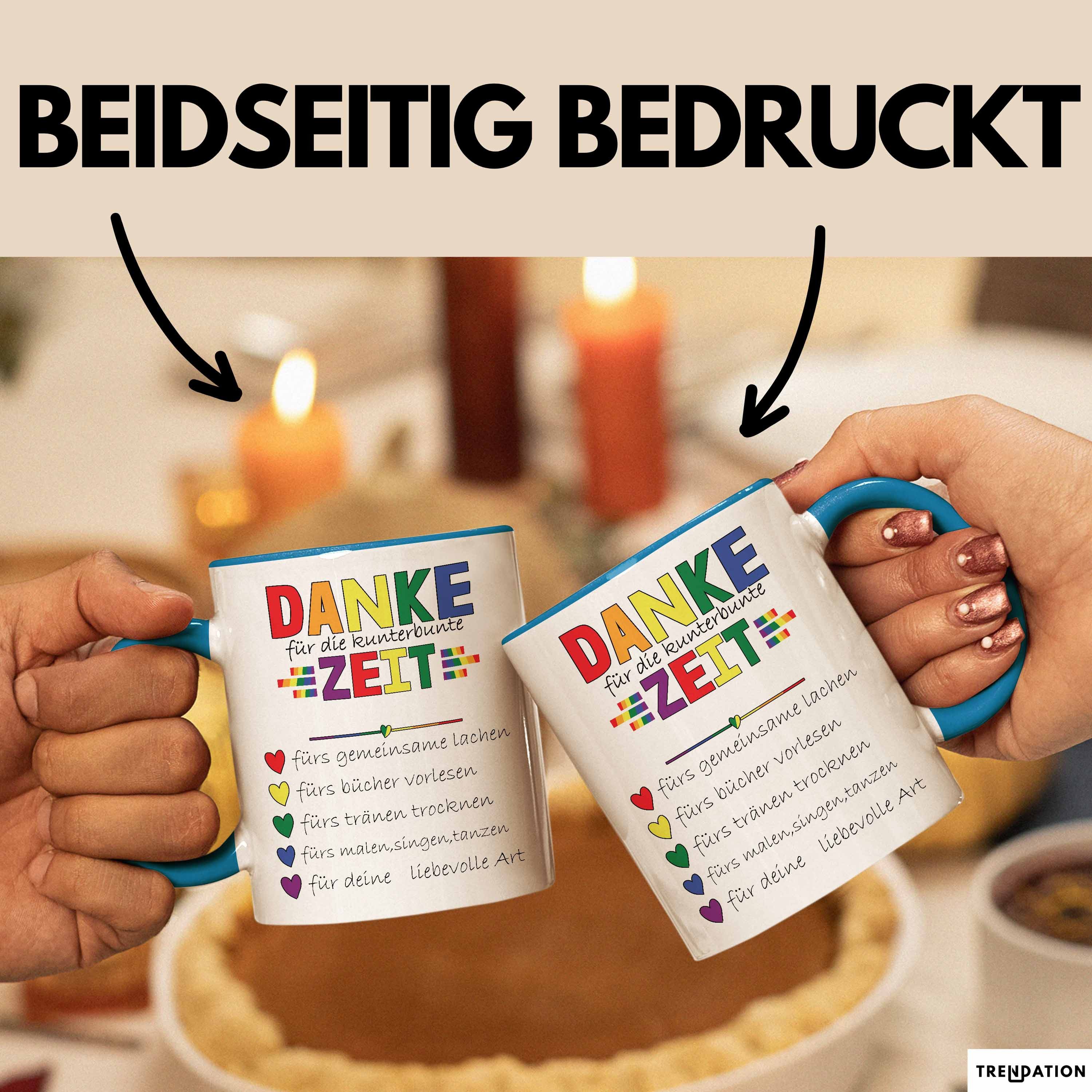 Trendation Tasse Erzieherin Abschiedsgeschenk Tasse Abschied Kindergarten Geschenkidee