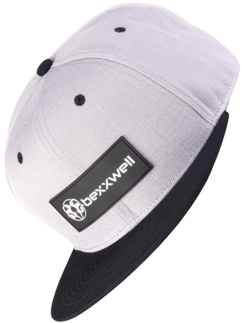 Snapback Cap mit Gummi-Patch (optimale Passform, Unisex)