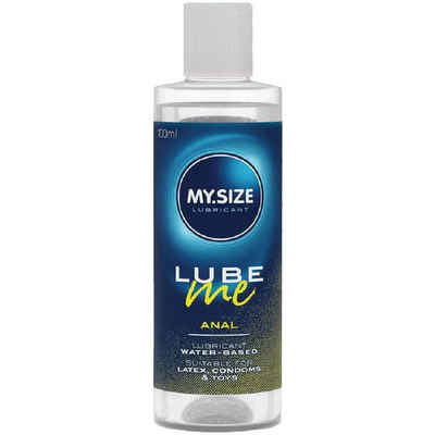 MY.SIZE Analgleitgel «Lube Me» Anal, Flasche mit 100ml, lange gleitfähiges Gleitgel auf Wasserbasis