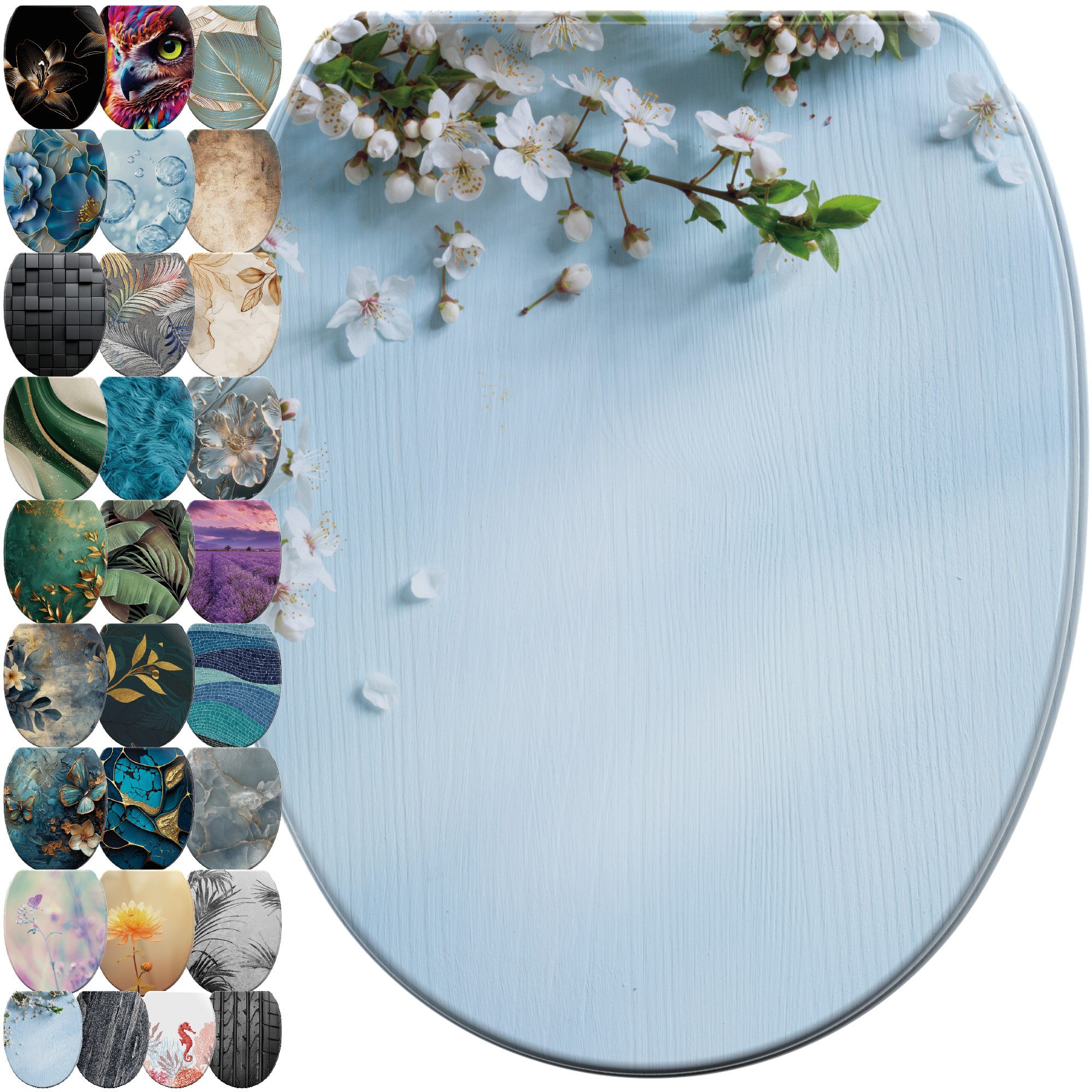 Sanilo WC-Sitz mit Absenkautomatik & Top Fix in vielen Designs, hochwertig, günstig online kaufen