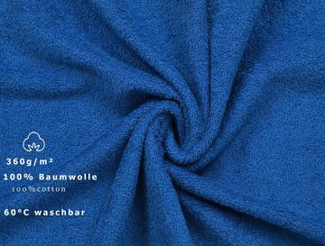 Betz Gästehandtücher 20 Stück PALERMO Größe 30x50 cm Farbe blau, 100% Baumwolle (20-St)