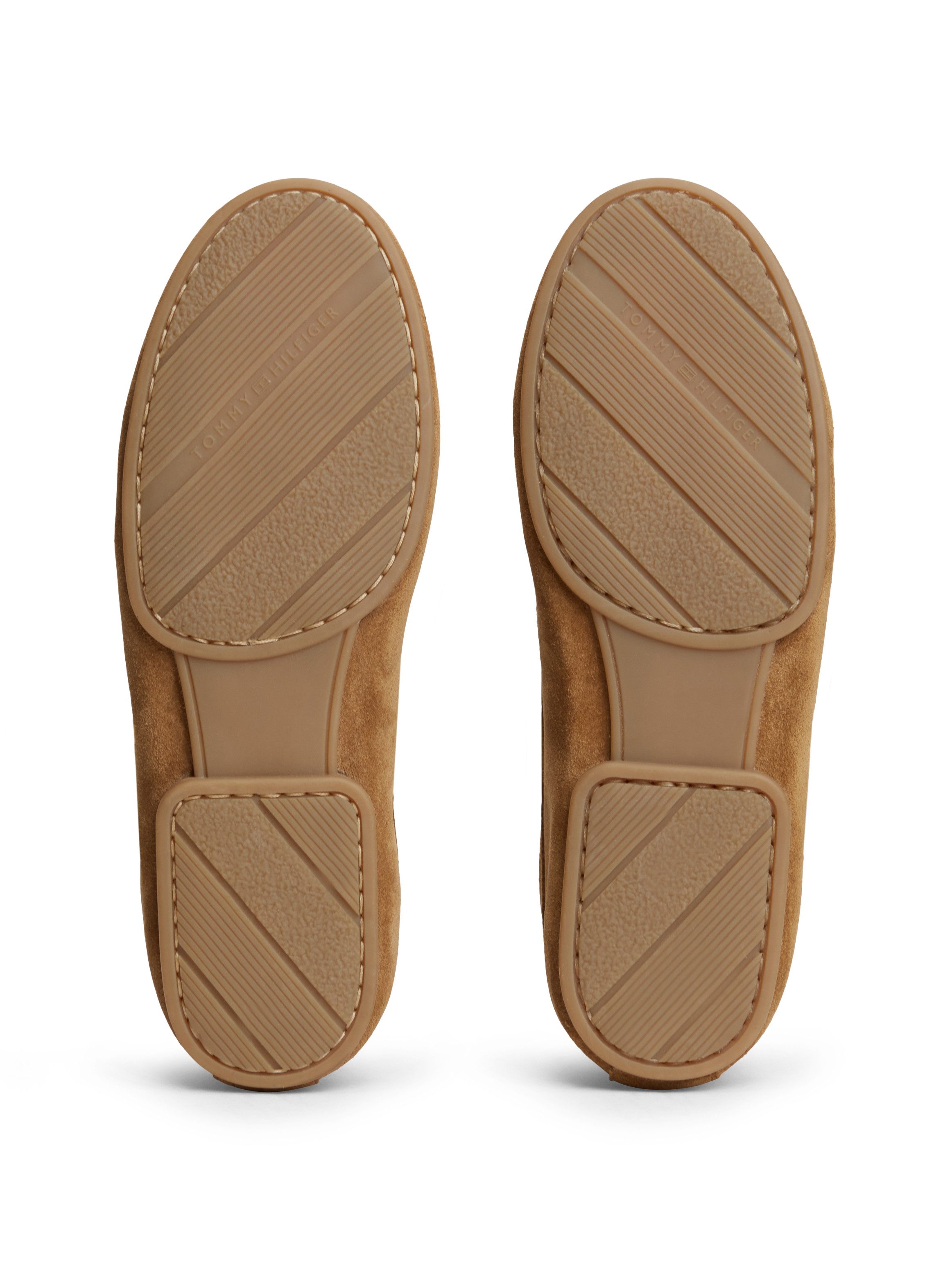 Tommy Hilfiger TH FLEX SUEDE LOAFER BALLERINA Loafer Schlupfschuh, Slipper, Pennyloafer im Mokassin-Stil