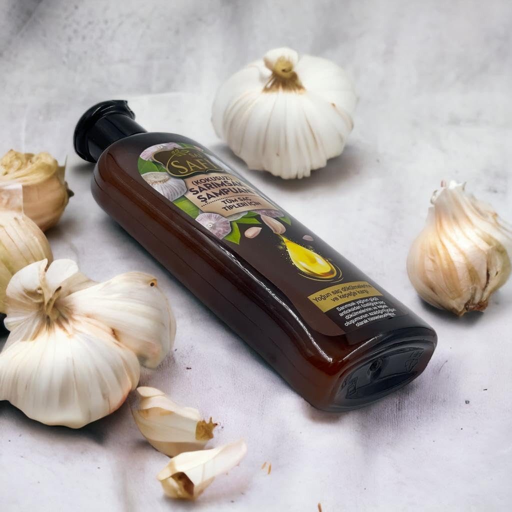 Saf Safi Haarshampoo Saf Safi - Natural Haar Shampoo Knoblauch & Lorbeer 500ml, Packung