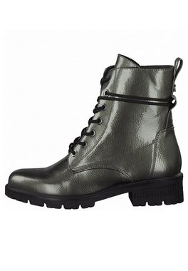 Tamaris 1-25280-27 975 Pewter Patent Stiefelette