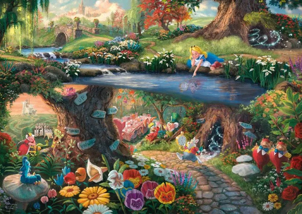 Schmidt Spiele Puzzle Disney, Alice im günstig online kaufen