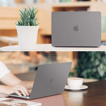 Fintie Tablet-Hülle Fintie MacBook Air 13 Hülle, Grau (Matt), 2018-2020, Ultradünn, leicht, schützend.
