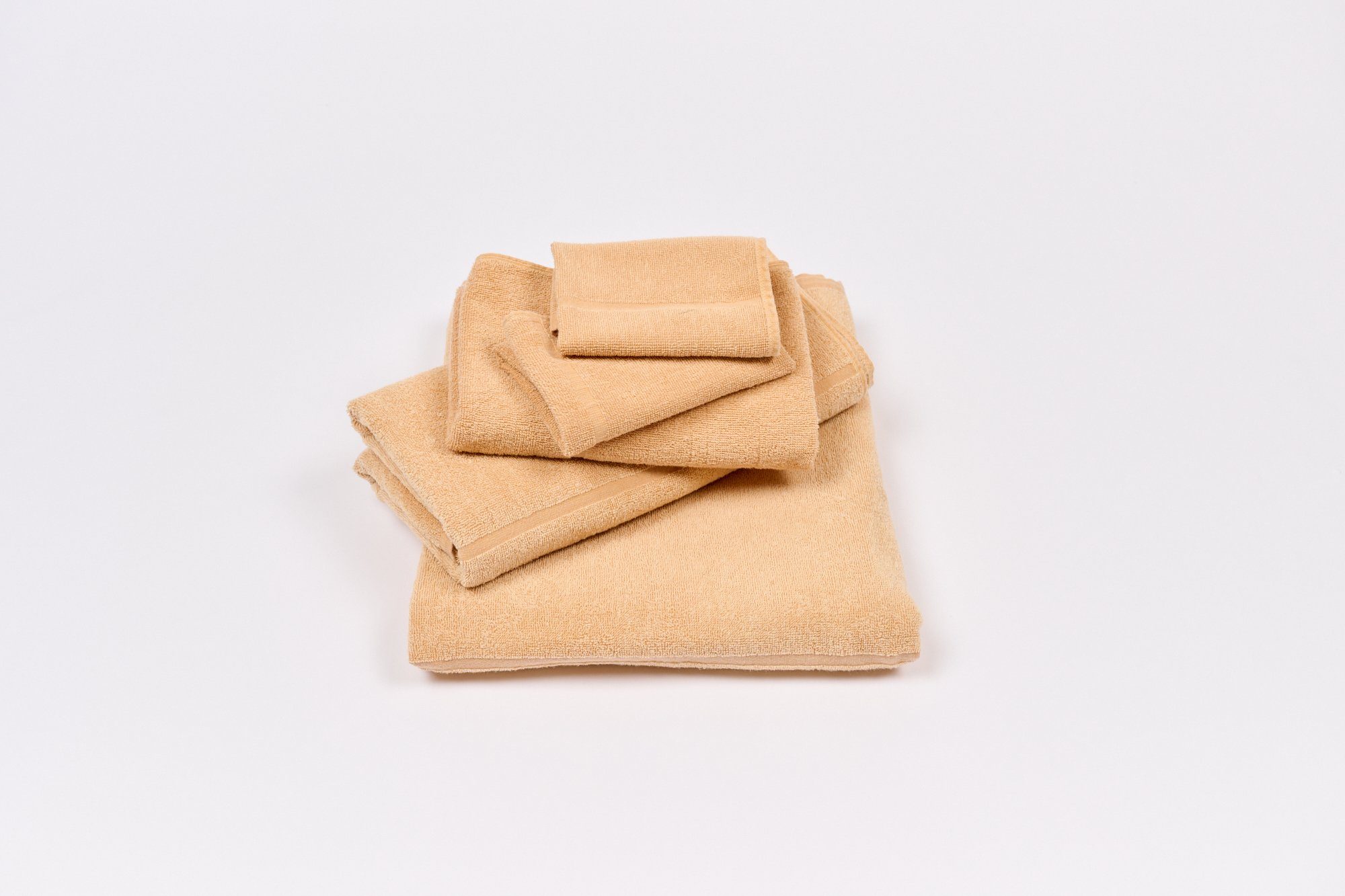 lavie Handtücher Tilda, Handtücher aus 100% Bio-Baumwolle mineral apricot