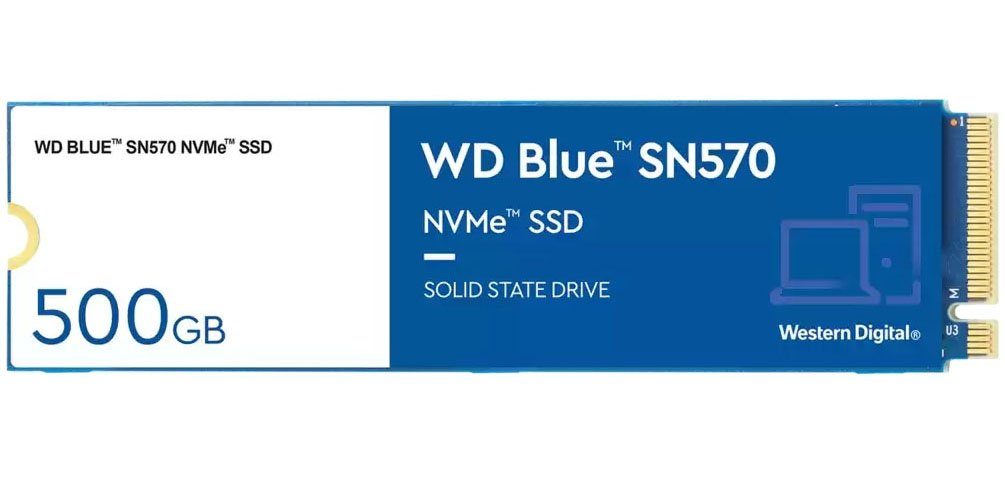 Western Digital »WD Blue SN570« interne SSD (500 GB) 3500 MB/S  Lesegeschwindigkeit, 2300 MB/S Schreibgeschwindigkeit online kaufen | OTTO