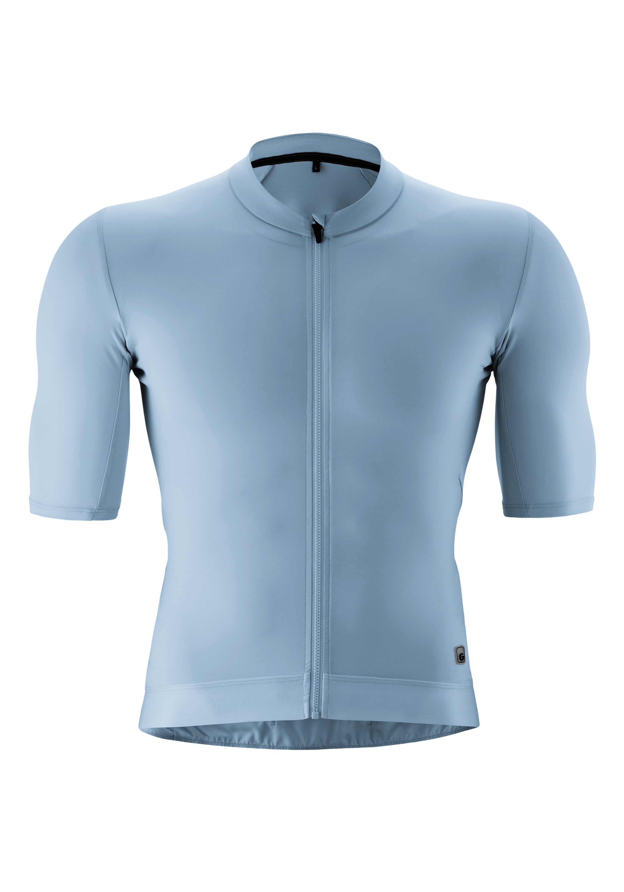 Gonso Radtrikot Road Jersey M Herren Fahrradtrikot kurzarm, Full-Zip Trikot, Rückentasche, Slim Fit