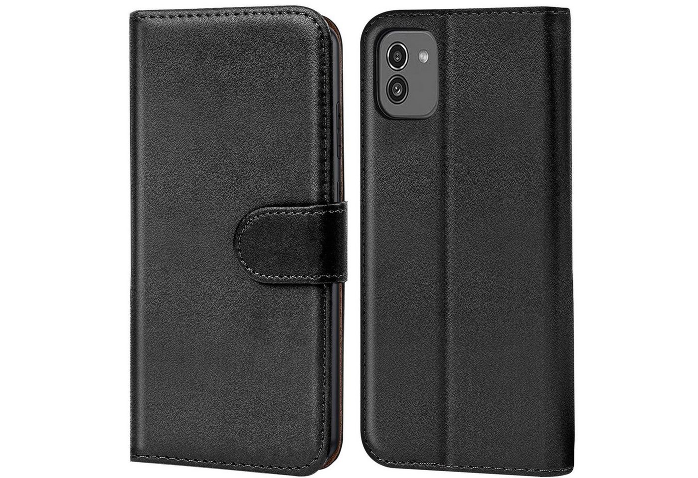 CoolGadget Handyhülle Book Case Handy Tasche für Samsung Galaxy A03 6,5 Zoll, Hülle Klapphülle Flip Cover für Samsung A03 Schutzhülle stoßfest