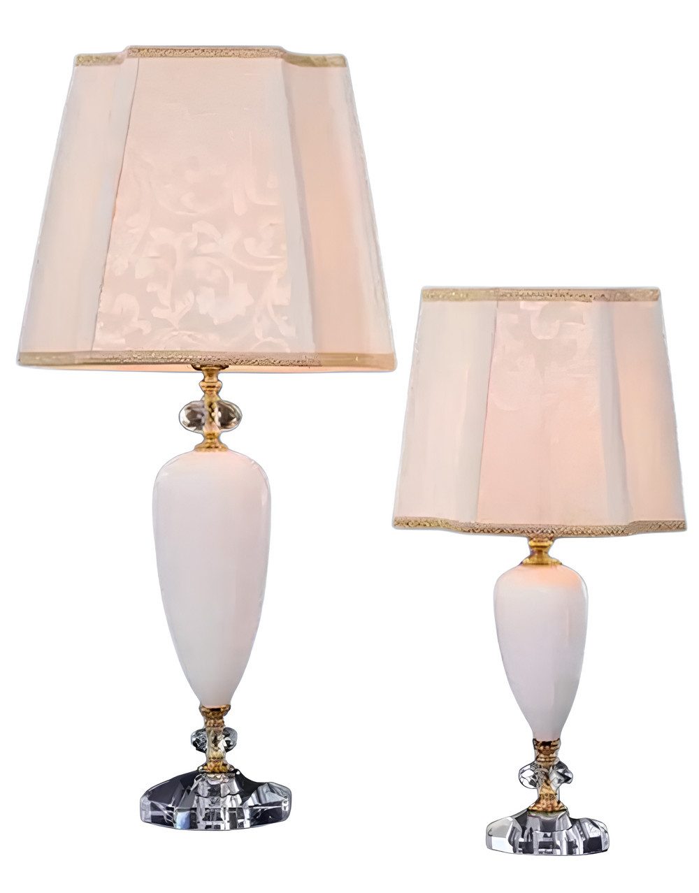 Xlmoebel Tischleuchte Antike Tischlampe mit warmem Licht und elegantem Design, warmweiß, Hergestellt in Europa