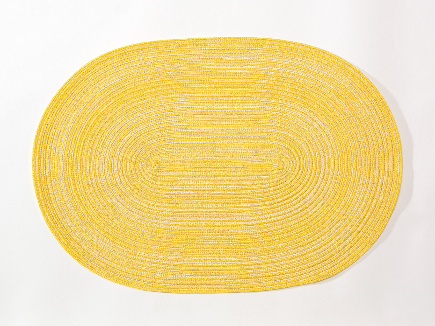 Platzset Tischset 12er Set Samba Oval 048/033 zitrone