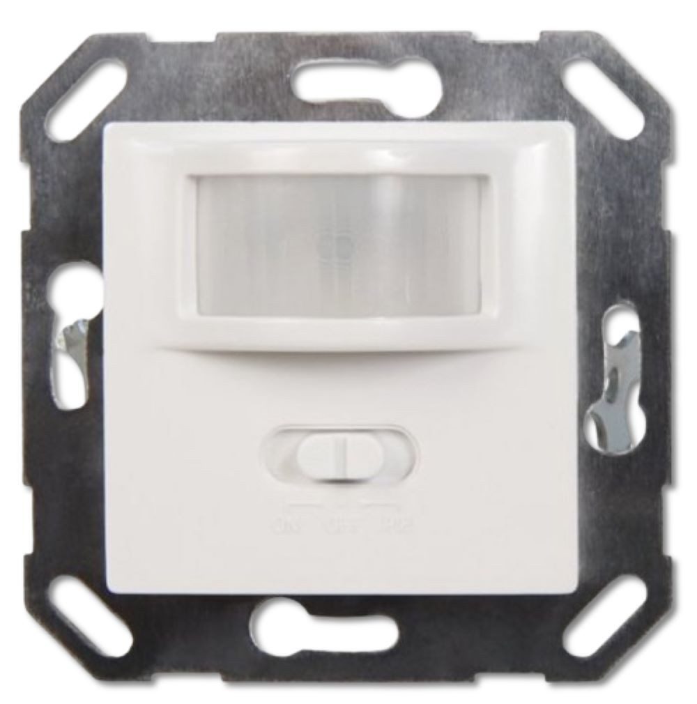 ETT Eco Tech Time Schalter 7763 Einsatz Bewegungsmelder 230V 500W UP weiss (Taster, Schalter, Anennendose, Steckdose mit USB lieferbar)