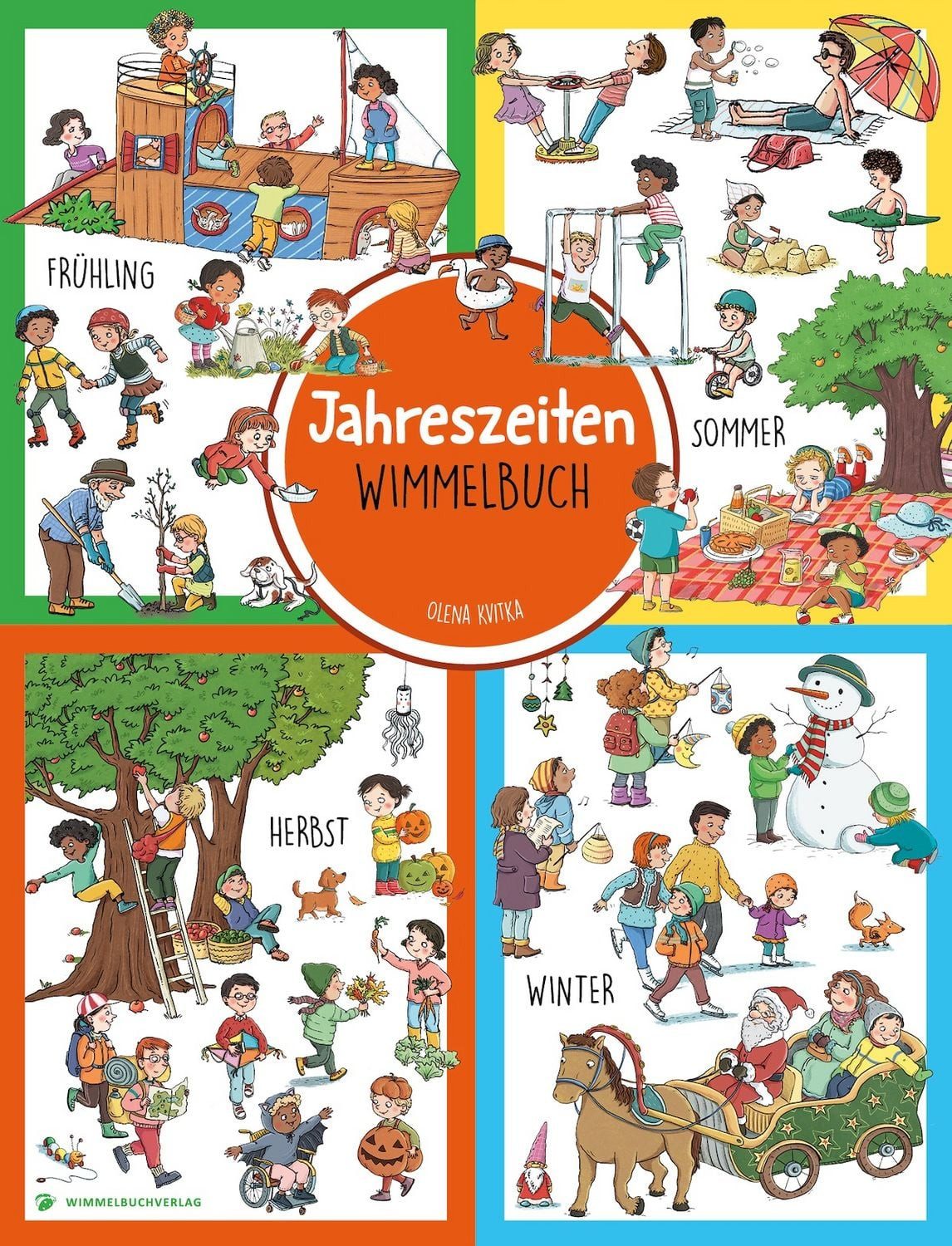 Jahreszeiten Wimmelbuch / diverse