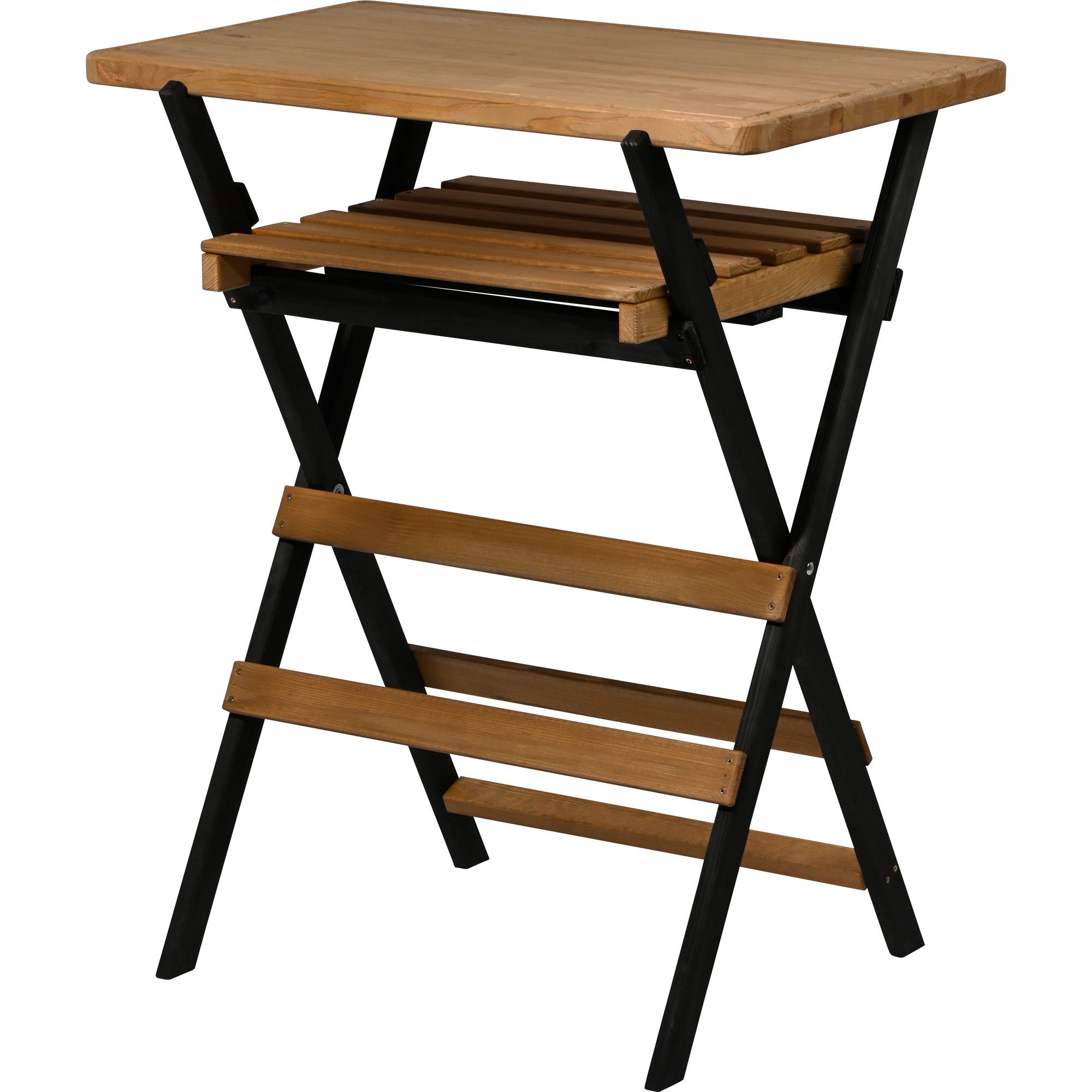 dobar Standregal dobar Klappbarer Multifunktionstisch aus Holz, 70x44x81 cm