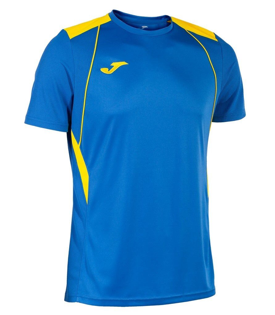 Joma T-Shirt Championship VII (leicht, atmungsaktiv) royalblau/gelb Herren