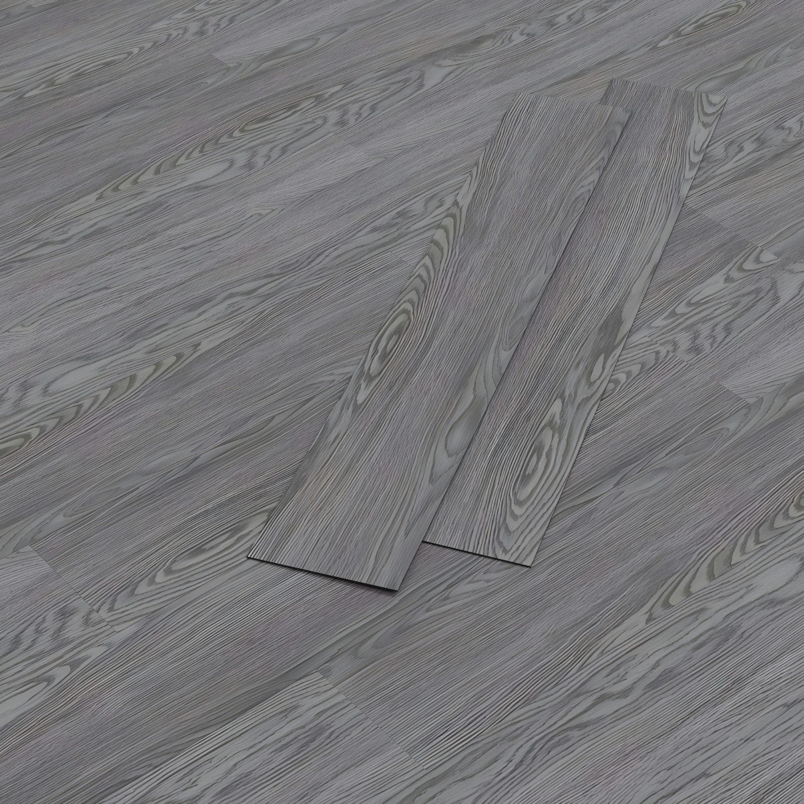 HAGO Vinylboden 2,23m² Eiche Grau Selbstklebend Bodenbelag Laminat 2mm 16 P günstig online kaufen