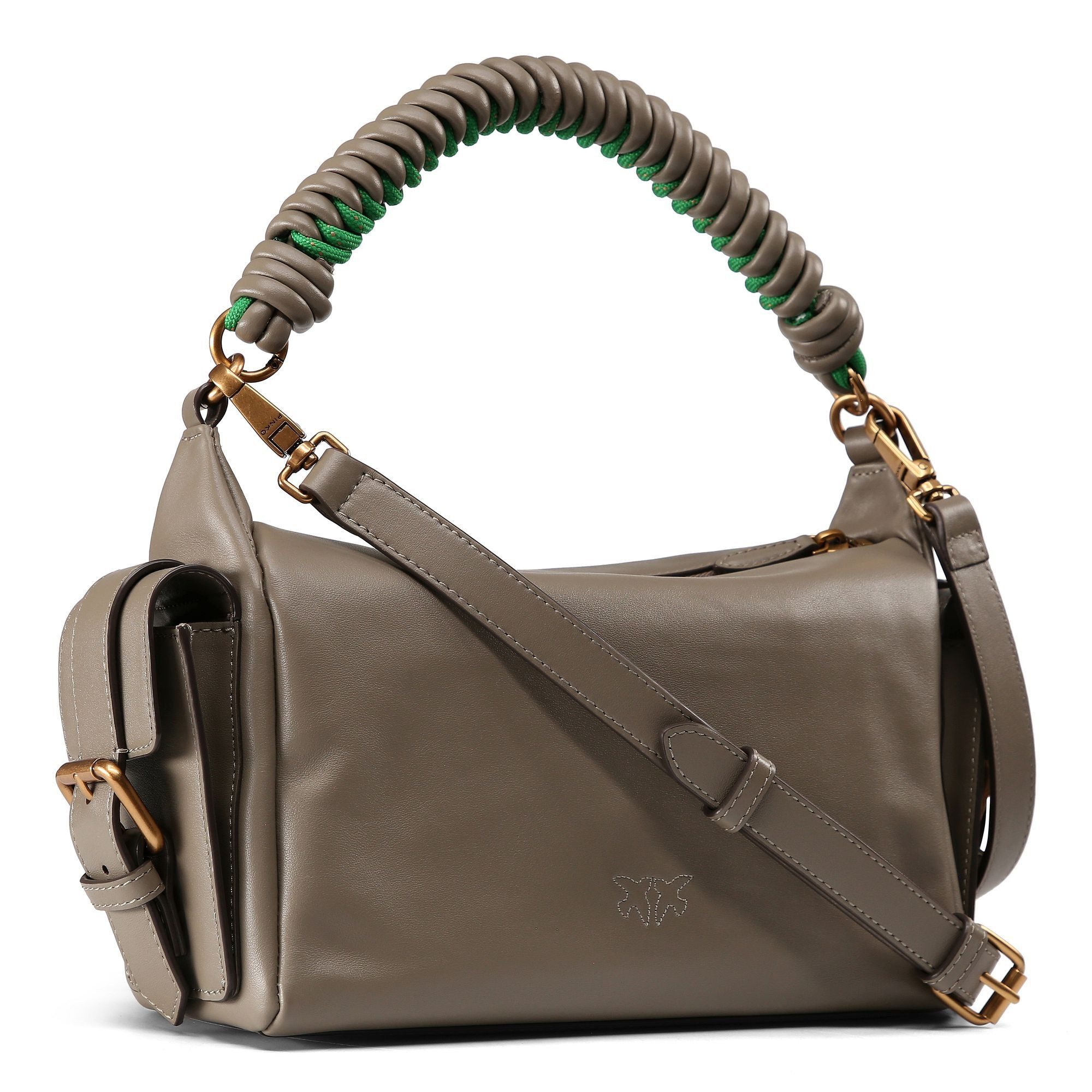 PINKO Schultertasche Cargo, Leder