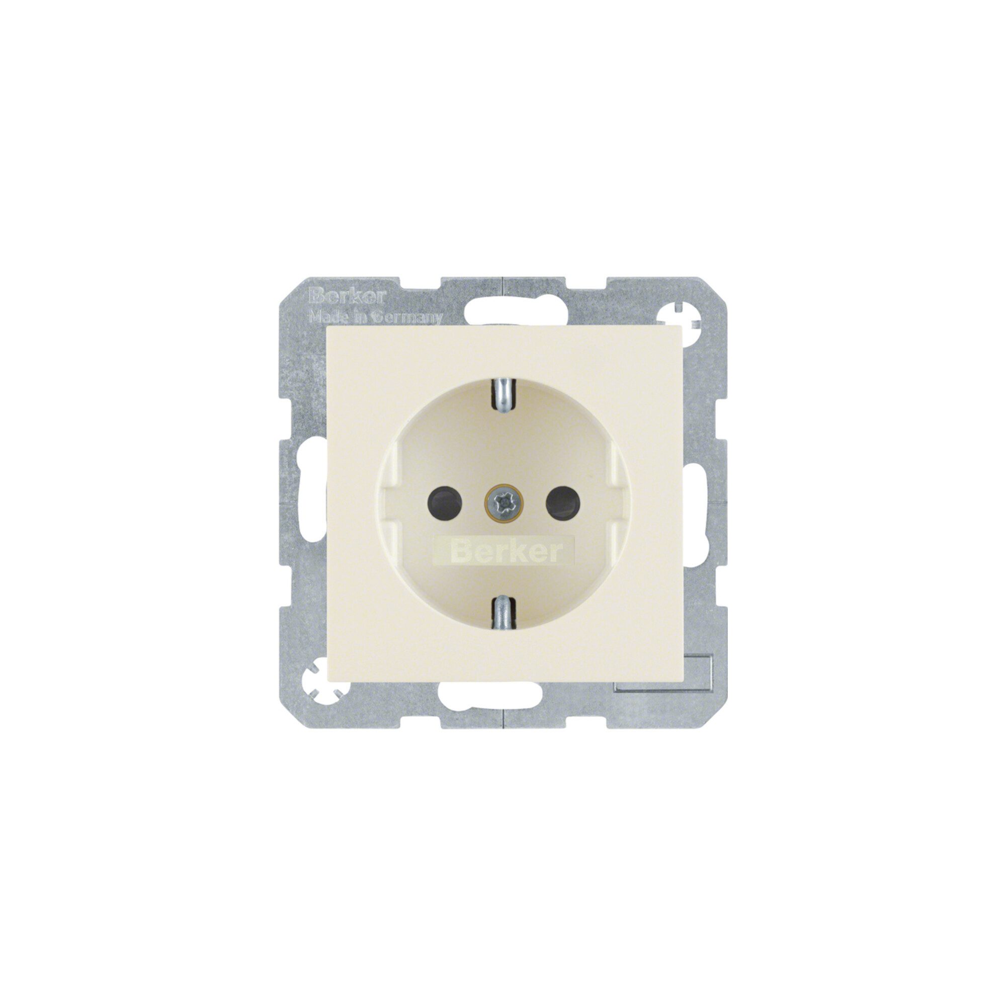 Berker Steckdose Berker SCHUKO-Steckdose ws/gl 47238982