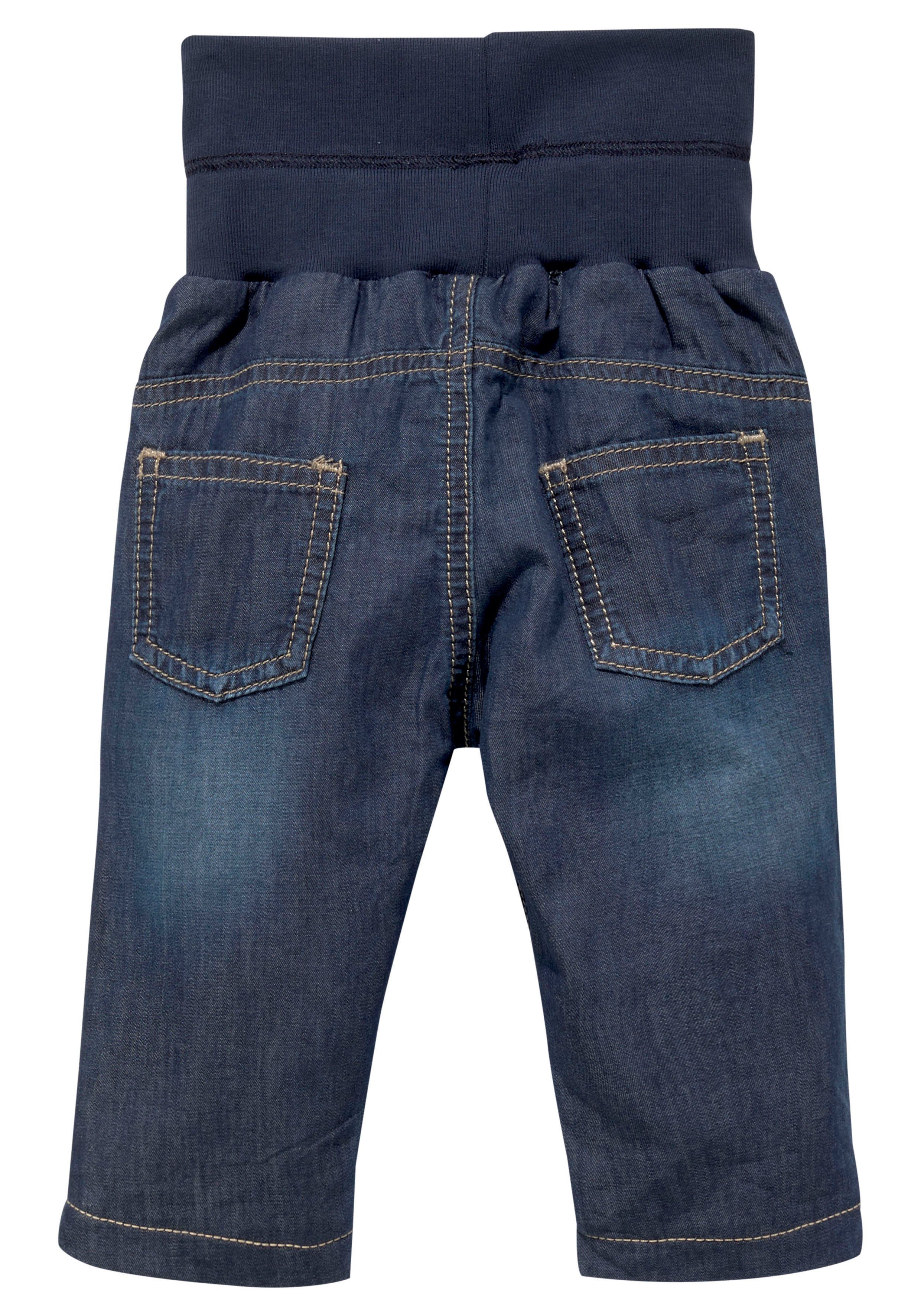 Klitzeklein Schlupfjeans elastischem Baby-Jeans mit Bund