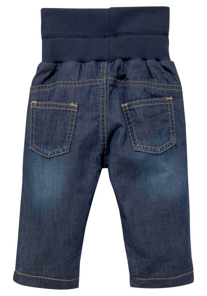 Klitzeklein Schlupfjeans Baby-Jeans mit elastischem Bund