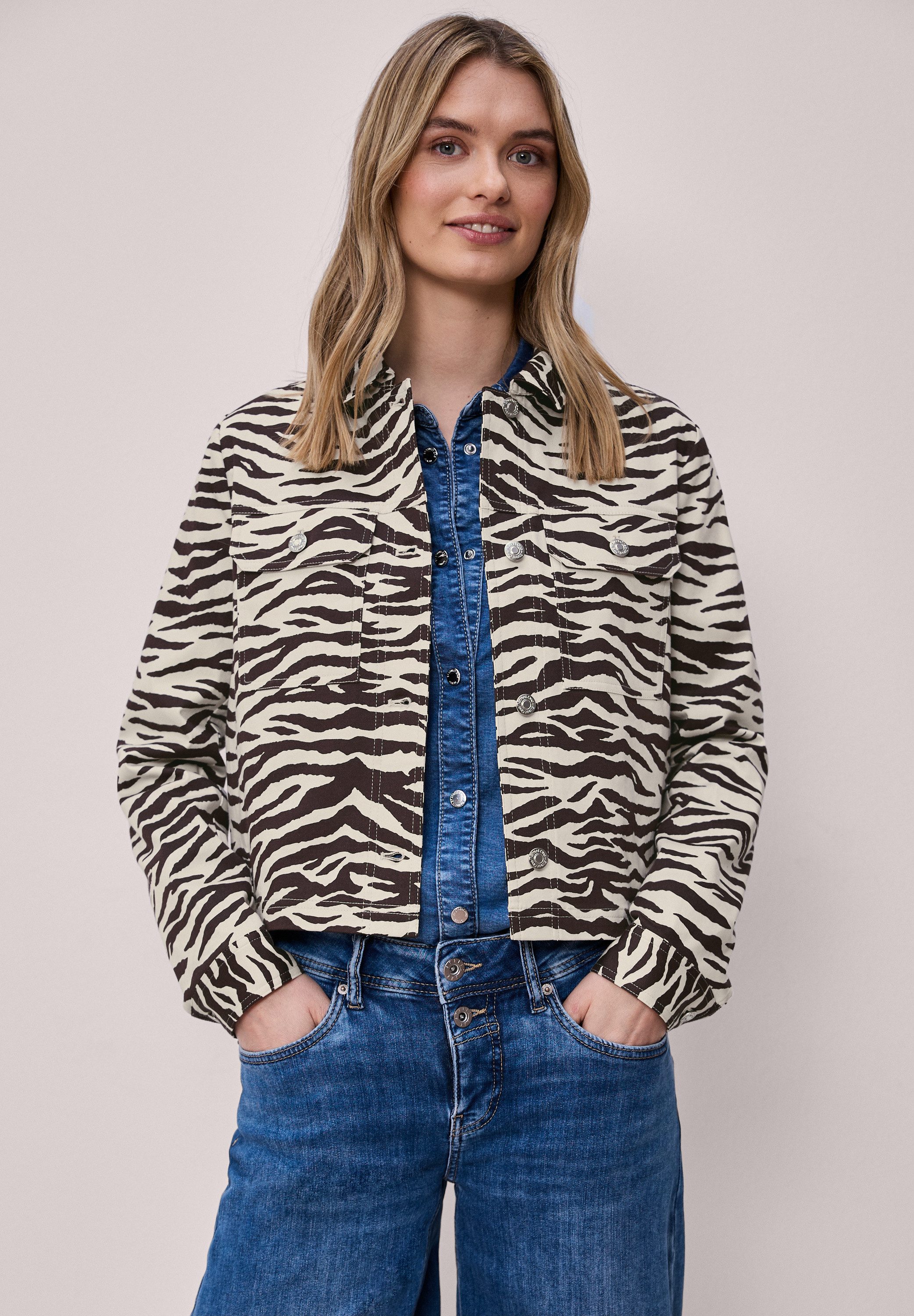 STREET ONE Kurzjacke mit Knopfleiste günstig online kaufen