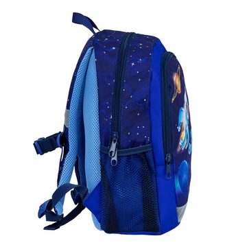 Belmil Rucksack Kindergartenrucksack "Space Explorer" für 3-6 Jährige Kinder Rucksack