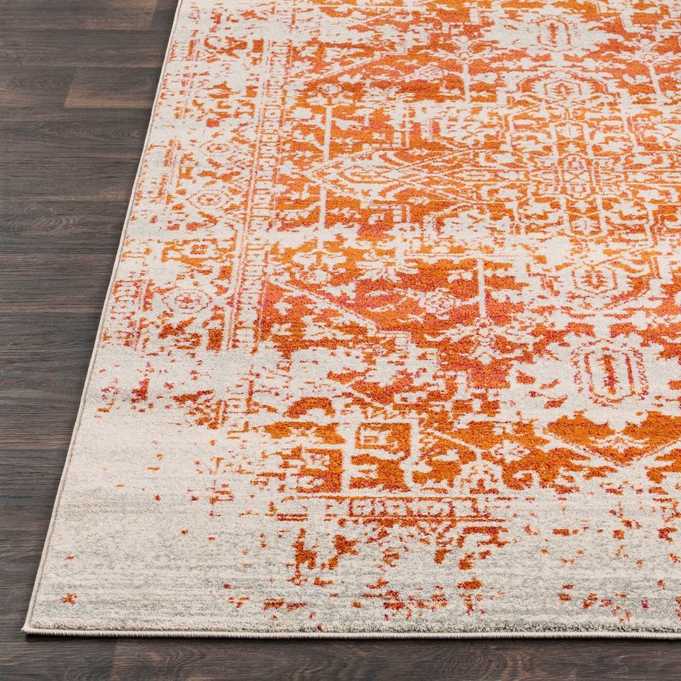 Teppich Traditional, Surya, rechteckig, Höhe: 12 mm, Shabby Chic Effekt;  Höhe: 12 mm, 1,25 Kg/m² Gesamtgewicht