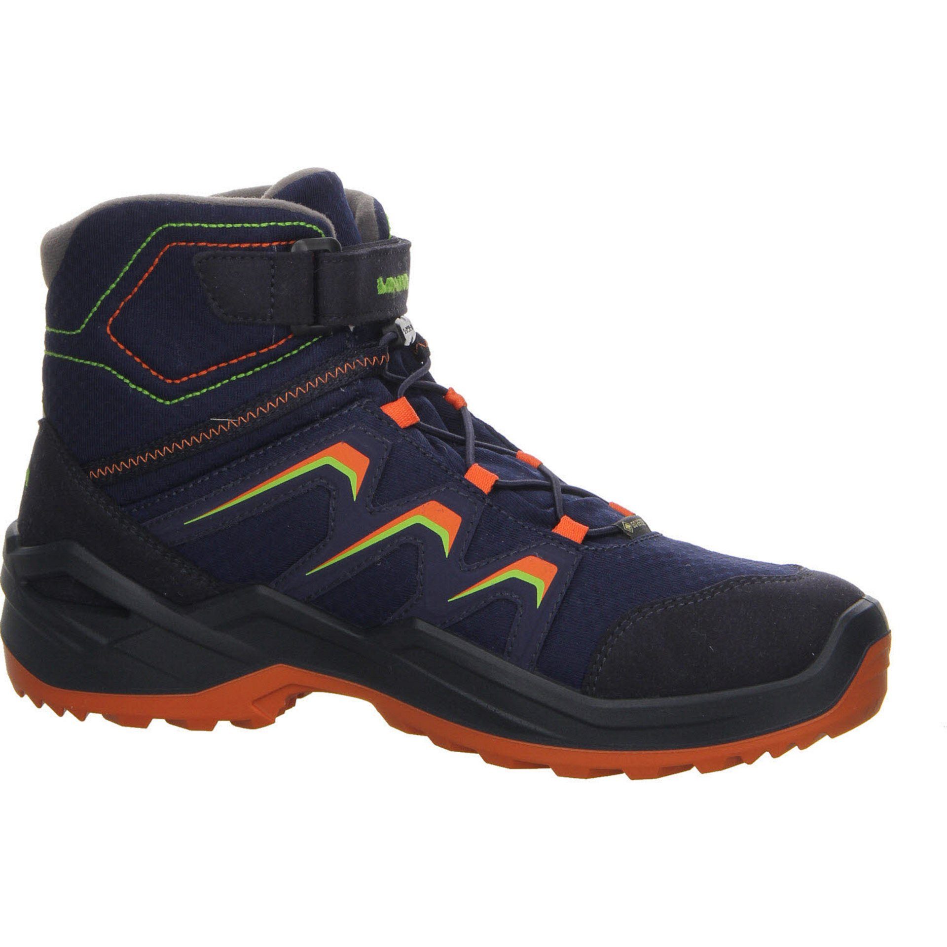 Boots Stiefel Textil GTX Jungen Stiefel Schuhe Lowa navy/orange Maddox Warm