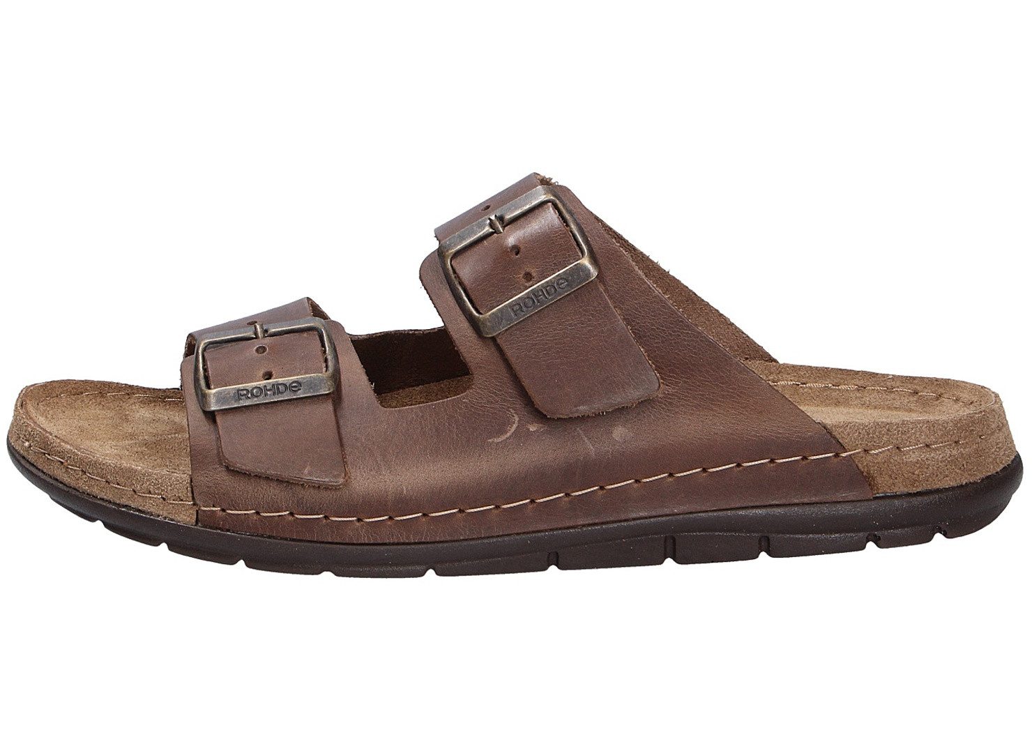 Rohde Rohde Herren Pantolette EASYS N°42 braun Größe Pantolette