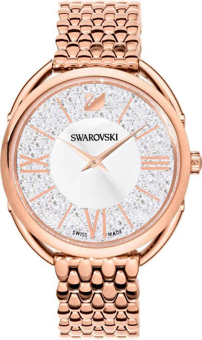 Swarovski Quarzuhr CRYSTALLINE GLAM, 5452465, Armbanduhr, Damenuhr, Swarovski-Kristalle, Swiss Made