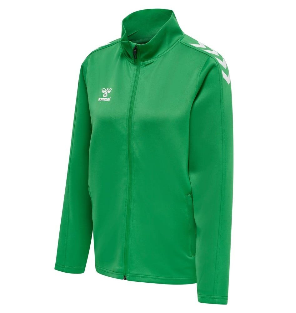 hummel Trainingsjacke hmlCORE XK Poly Zip Sweat (Polyester-Sweatstoff, Front-Reißverschluss)