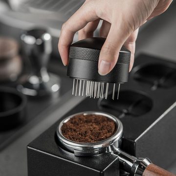 Novzep Tamper 58mm Nadelverteiler,Espresso Kaffee Verteilungswerkzeug,Einstellbar