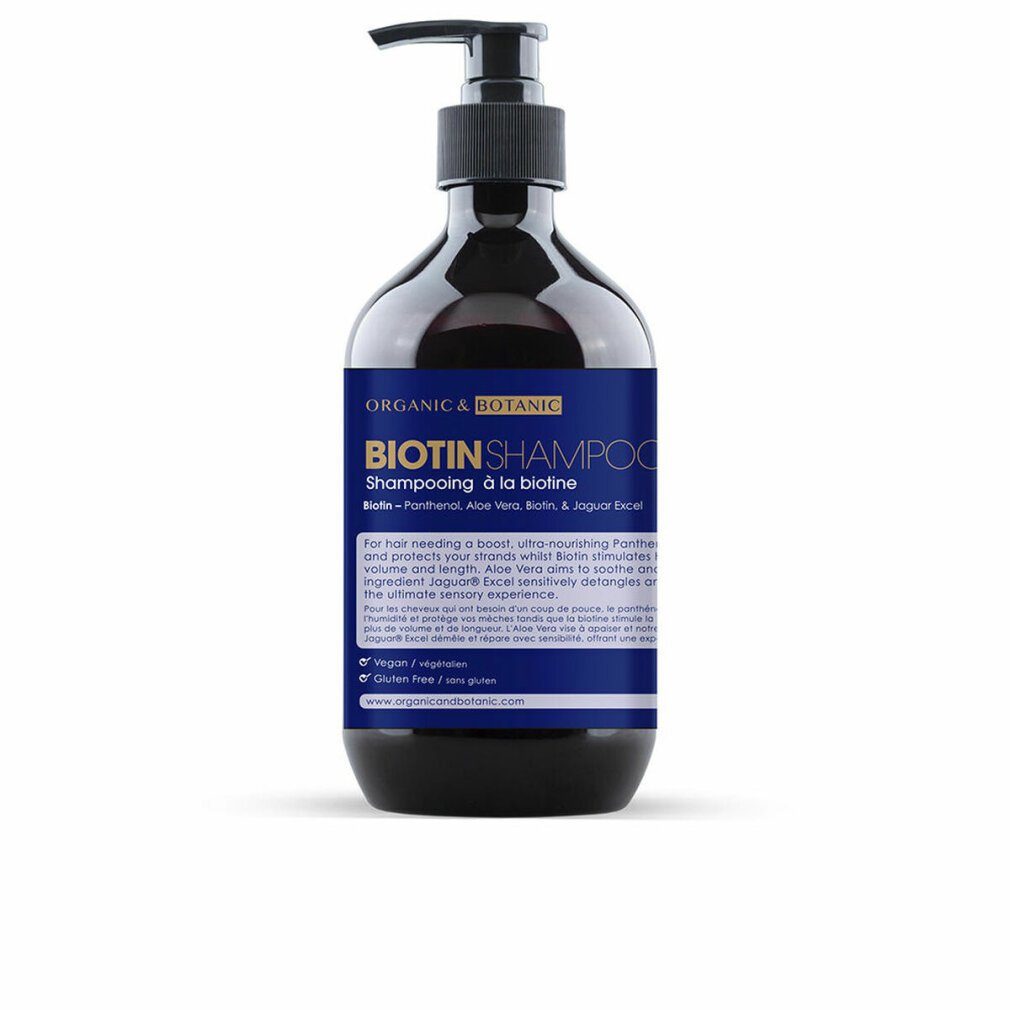 Botanic Unisex 500ml, Ob Organic Shampoo Biotin & Haarshampoo