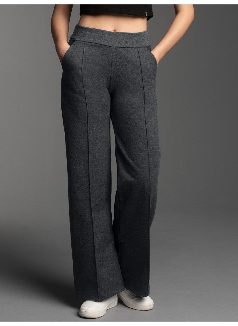 Trigema Jerseyhose TRIGEMA Jogginghose mit weitem Bein (1-tlg) günstig online kaufen