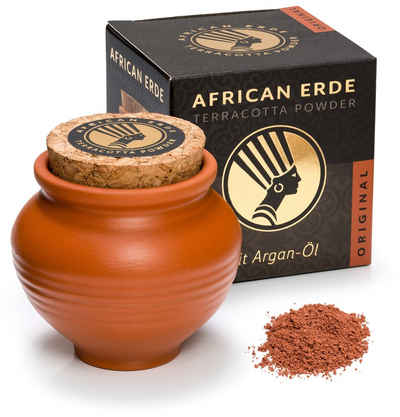 AFRICAN ERDE Bronzer-Puder AFRICAN ERDE Terracotta Puder ORIGINAL - NEU mit Arganöl