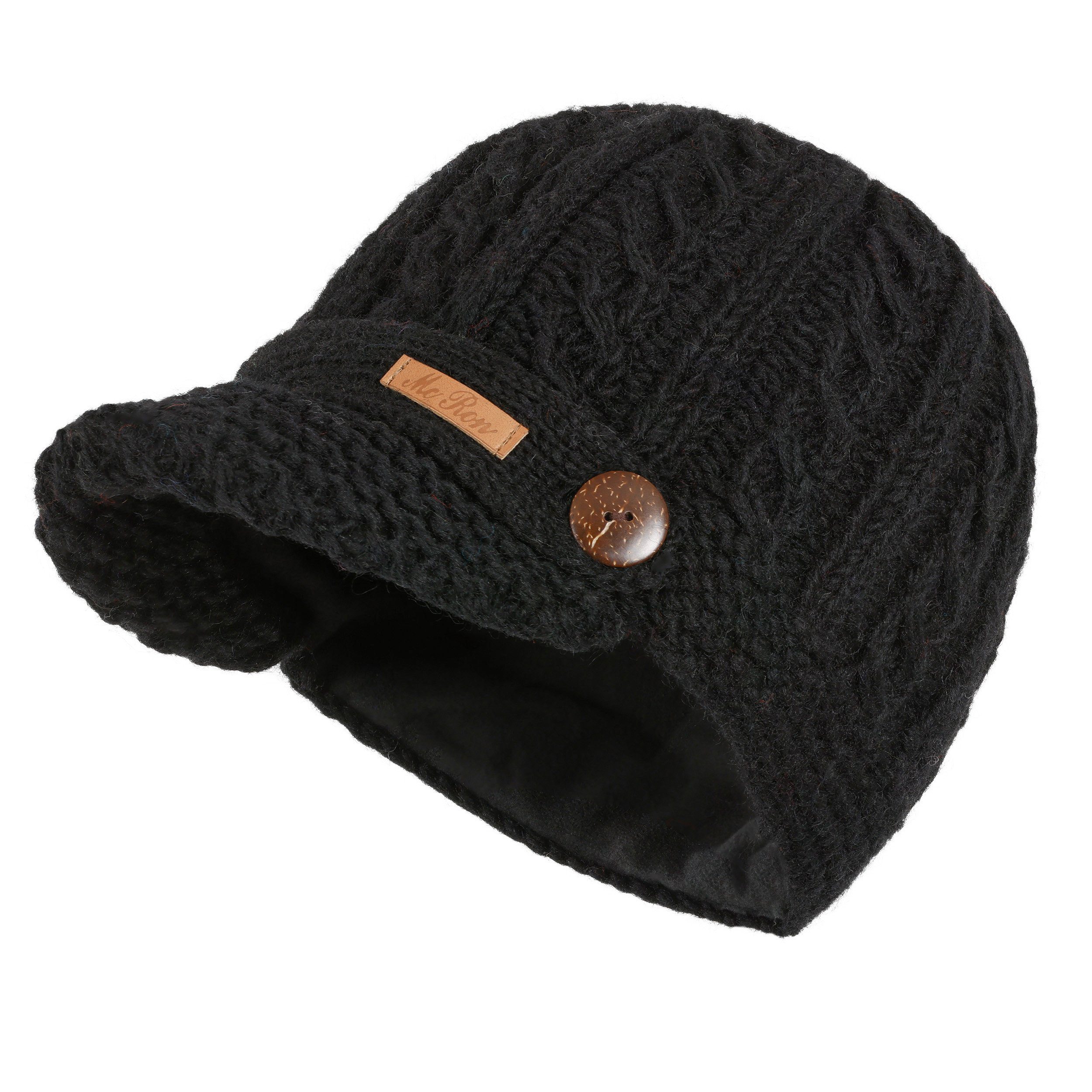 McRon Strickmütze Wollmütze Modell Elisha Gefüttert günstig online kaufen