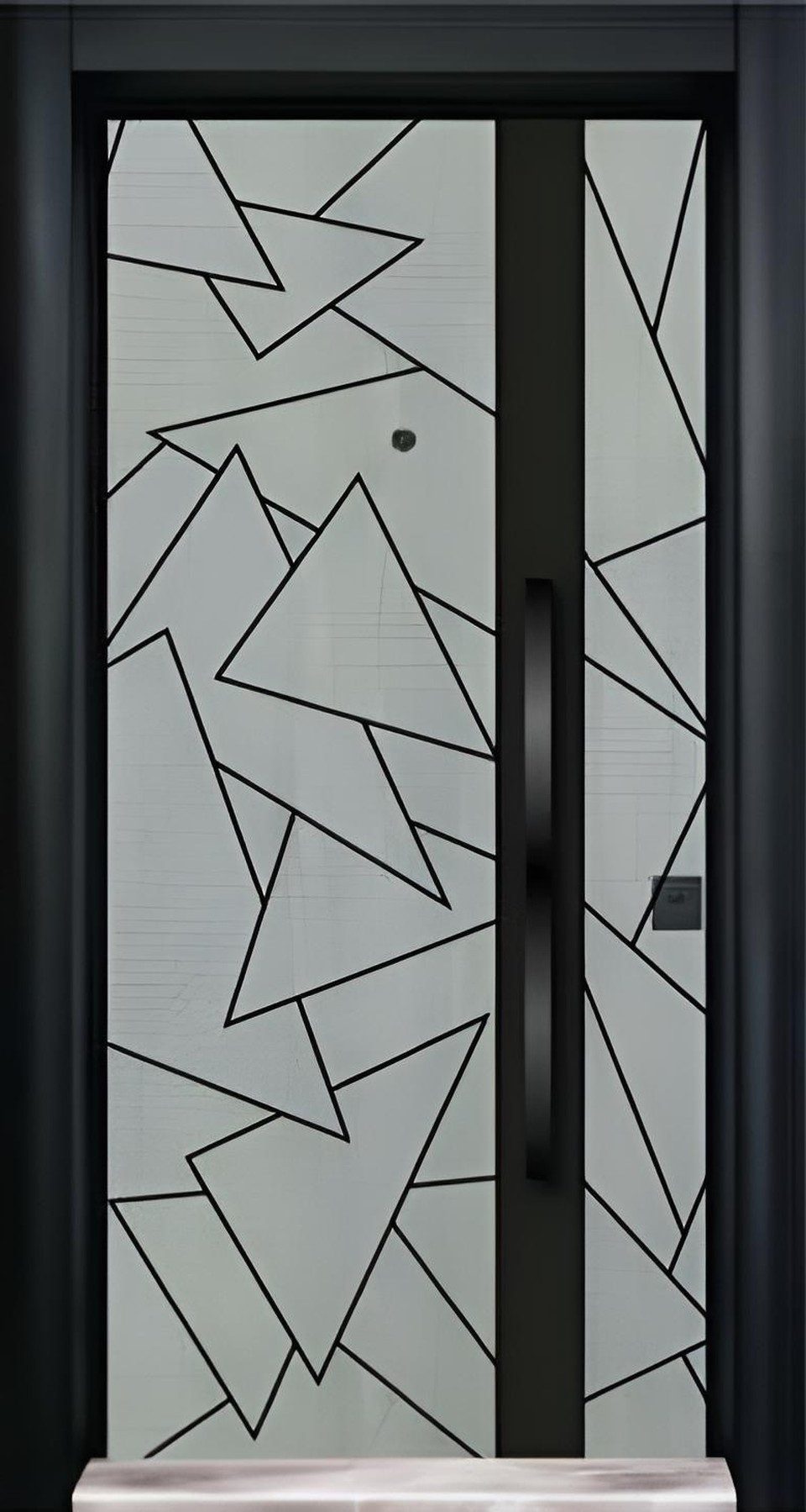 Xlmoebel Haustür Moderne Graue Eingangstür – Zuverlässige Eingangstüren, Made in Europa