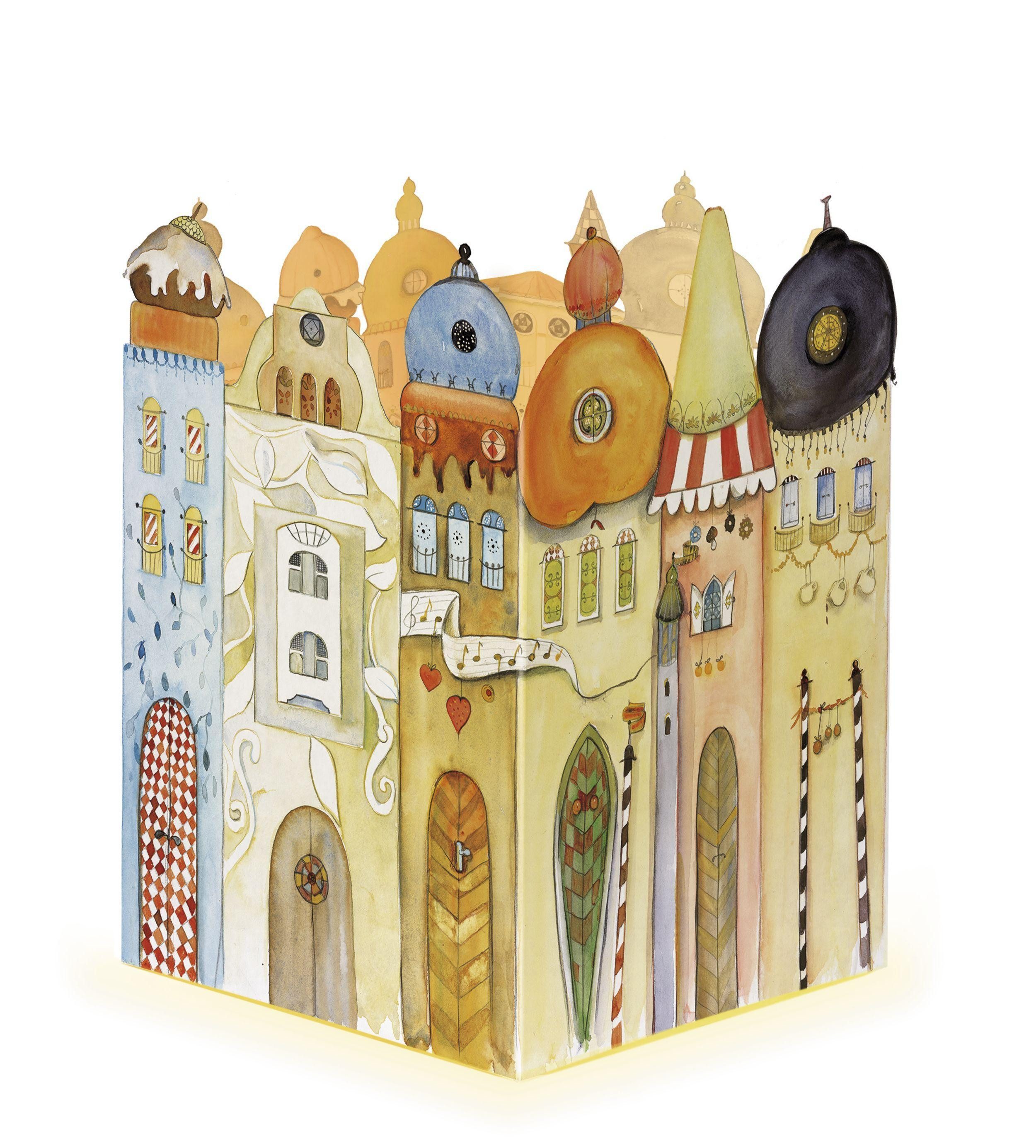 Korsch Verlag Календари Leuchtendes Städtchen