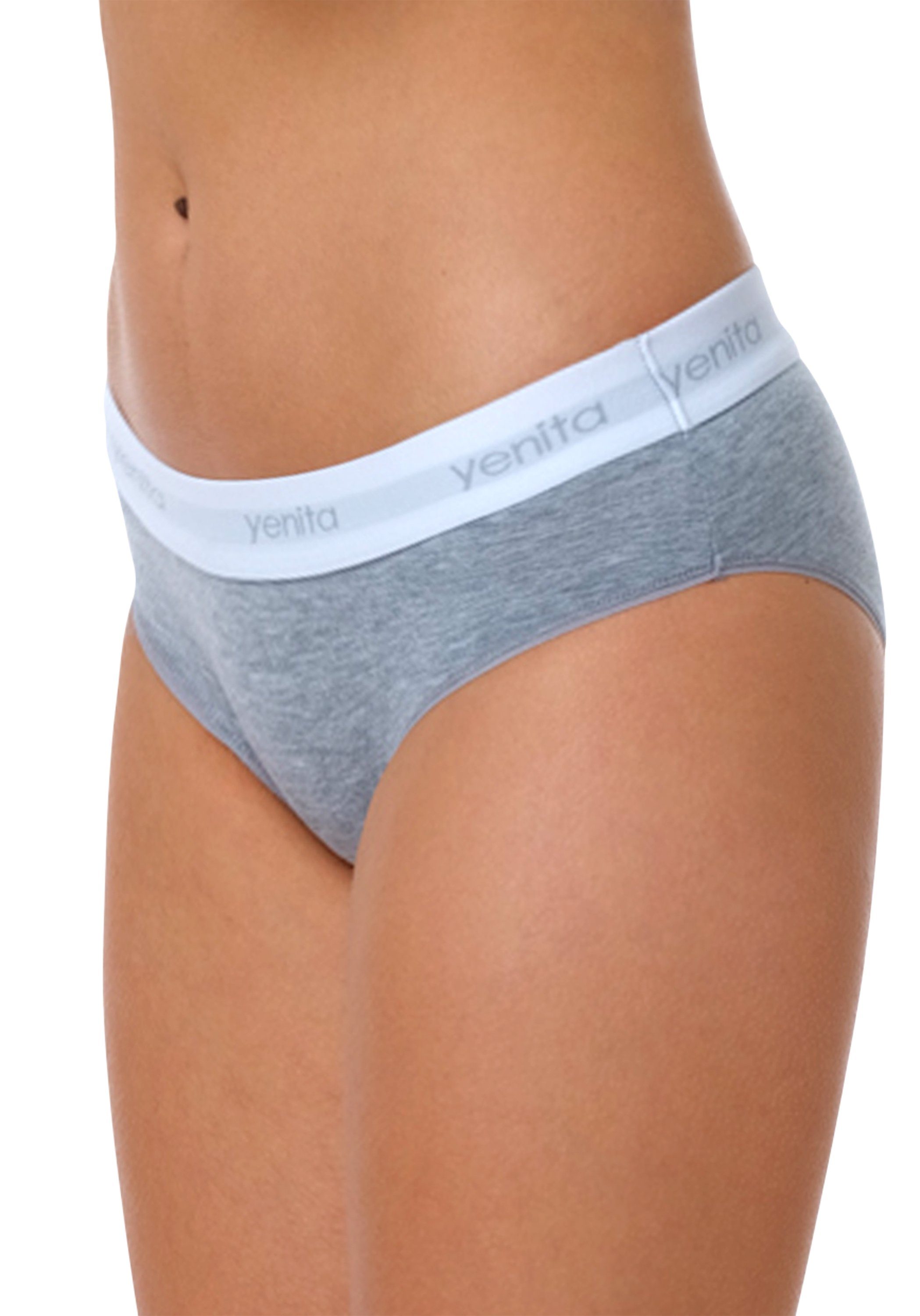 Yenita® Slip Modern-Sports-Collection (3-St) in weicher Baumwoll-Stretch-Qualität