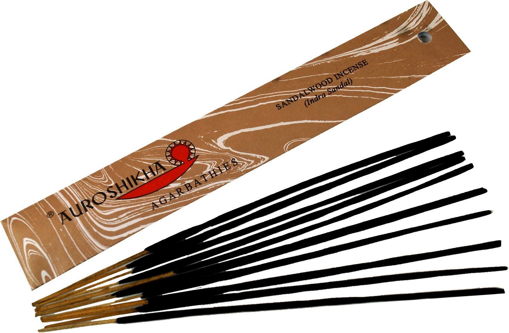 Guru-Shop Räucherstäbchen Auroshikha Räucherstäbchen - Sandalwood Incense