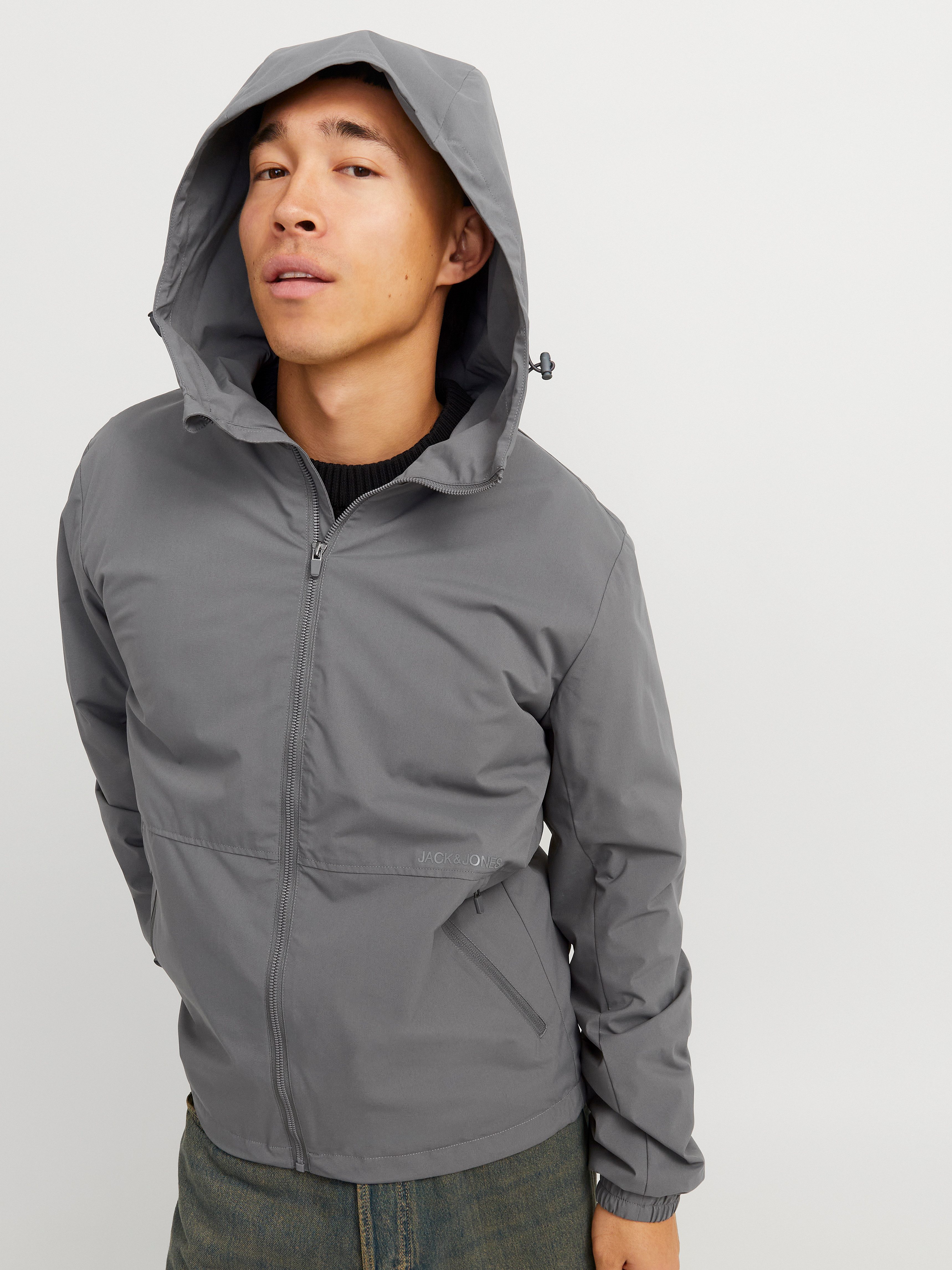 Jack & Jones Outdoorjacke JJEURBAN Jacke mit Kapuze, elastischem Bund und T günstig online kaufen