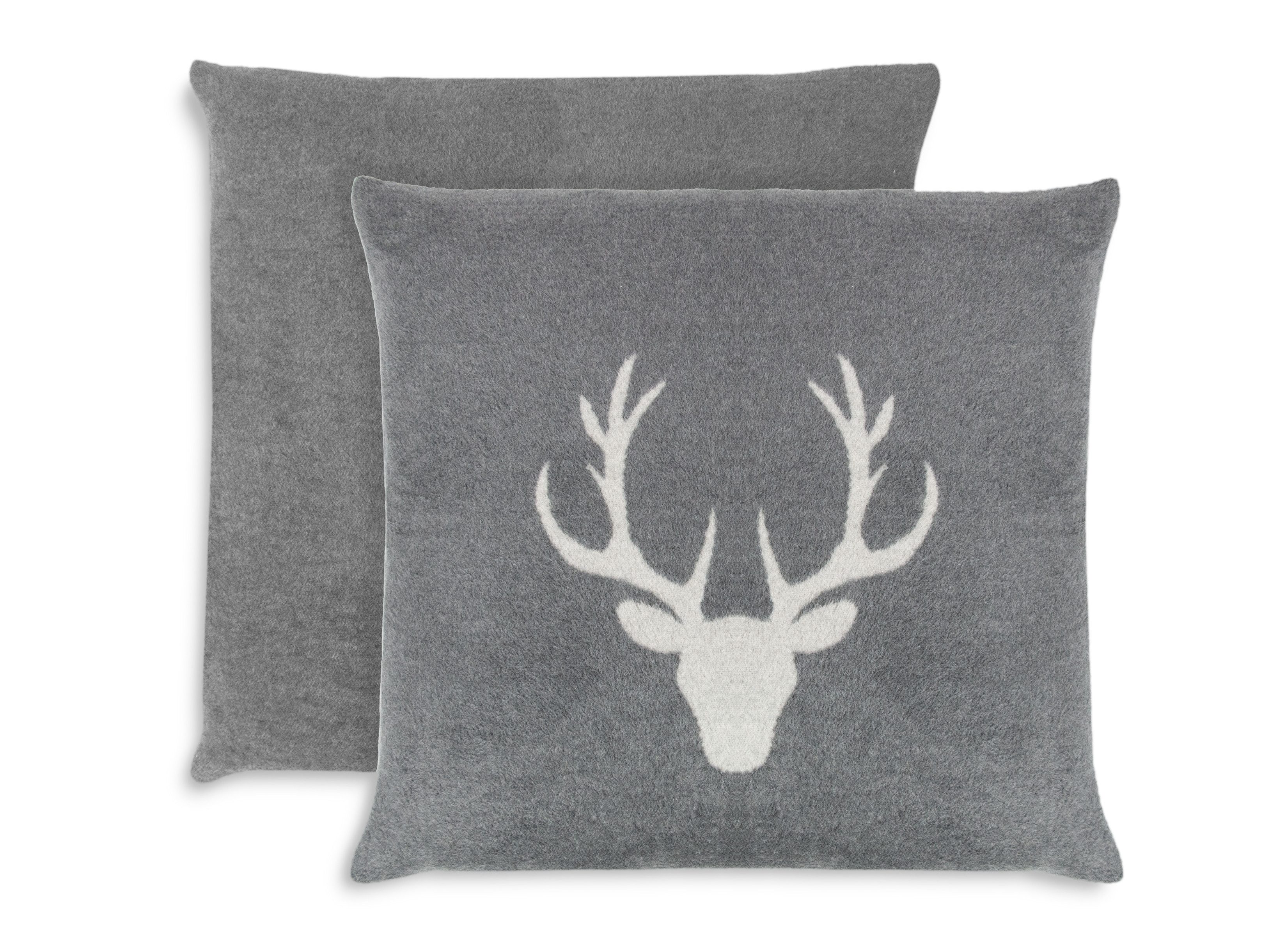 ZOLLNER Kissenbezug, (2 Stück), 50 x 50 cm, 60% Baumwolle, 40% Polyacryl, v günstig online kaufen