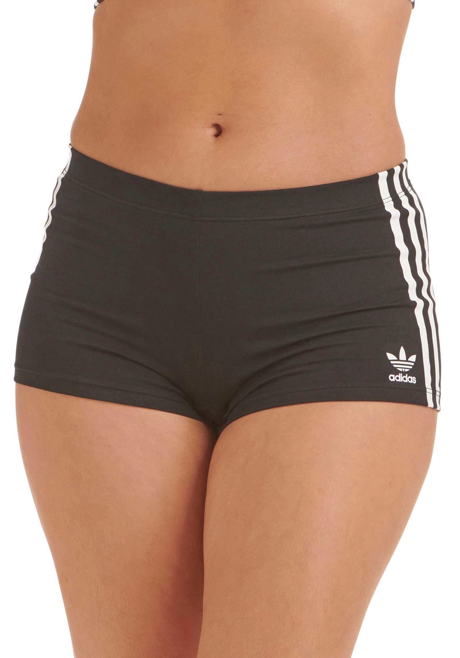 adidas Originals Retro Pants Comfort Flex Cotton ikonisches Streifendesign, elastisch, atmungsaktiv, Single Jersey