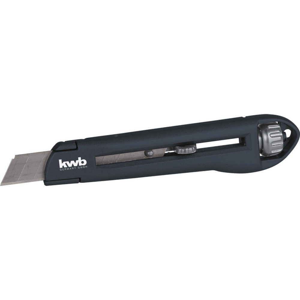 kwb Cuttermesser kwb 015818 Interlock Abbrechklingenmesser mit Drehknopf, 18 mm 1 St. | Cutter