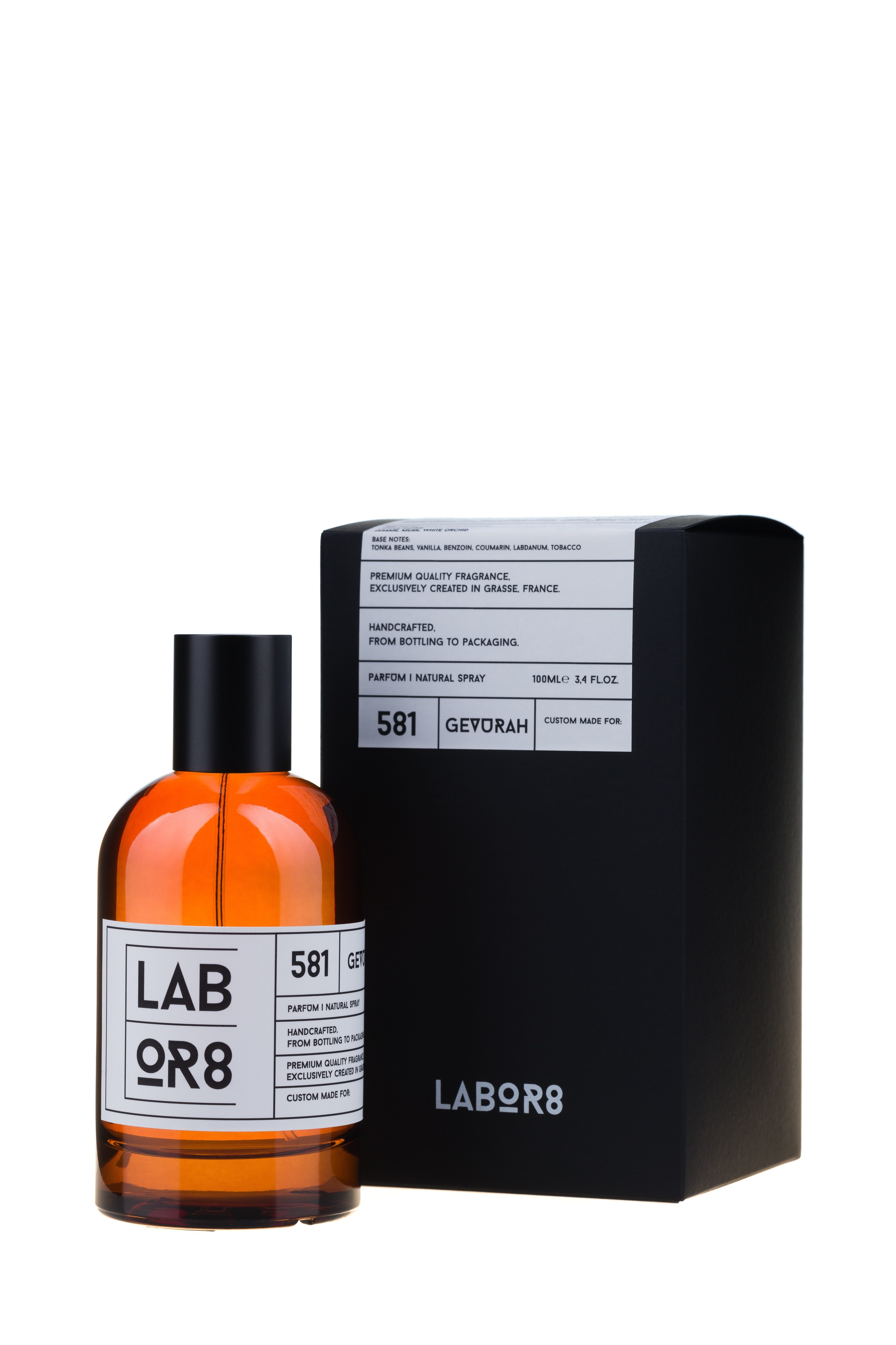 LABOR8 Eau de Parfum LABOR8 581 Gevurah Eau de Parfum 100 ml