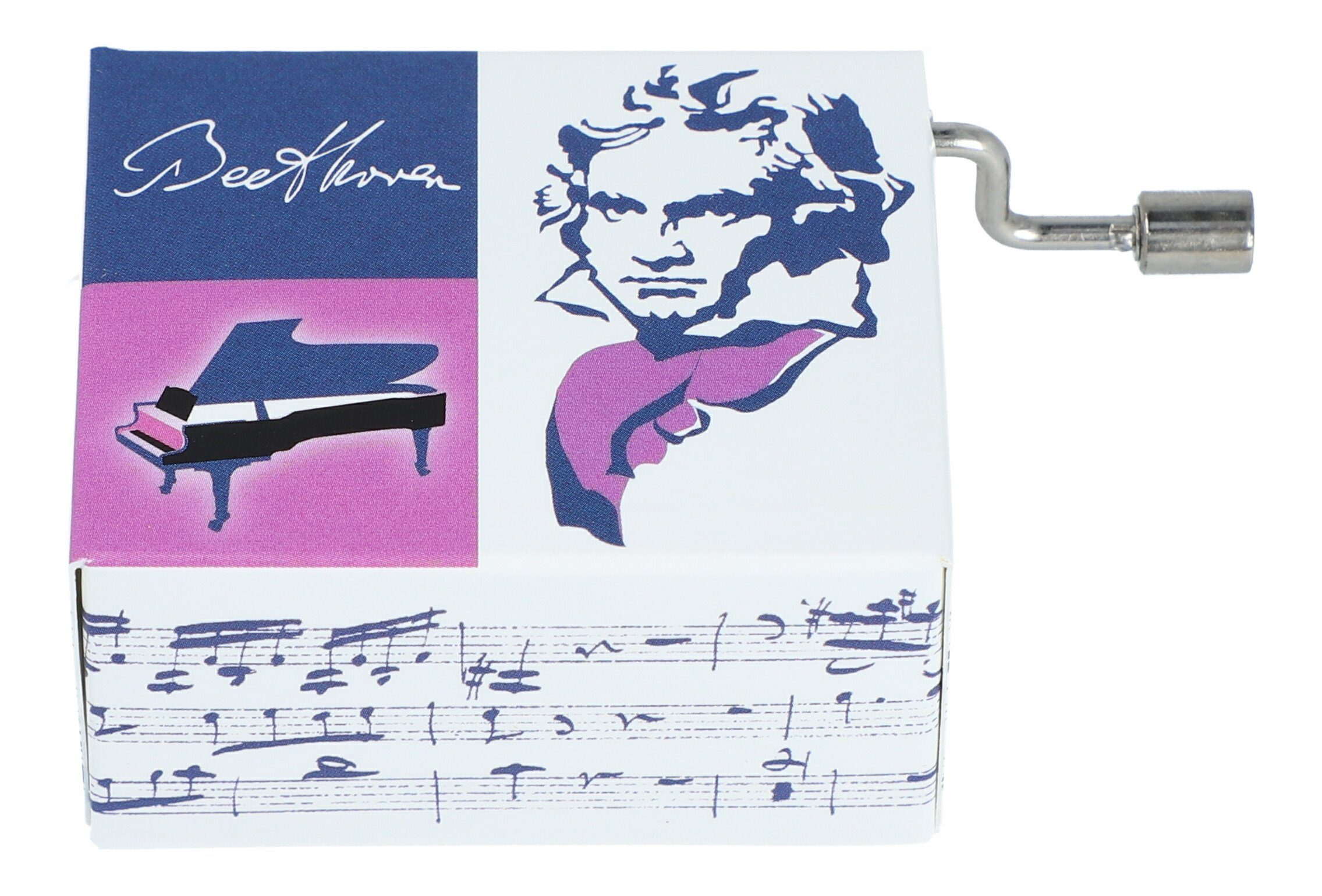 Fridolin Spieluhr Spieluhren mit Komponisten-Motiv und passenden Melodien, New Edition, Beethoven, Song of joy