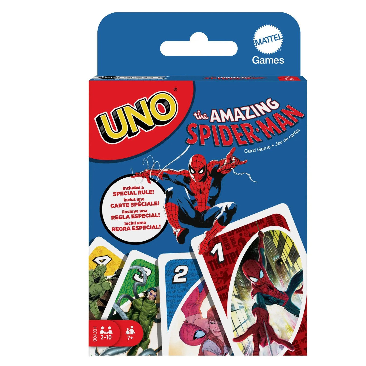 Mattel GmbH Spiel UNO Spider-Man
