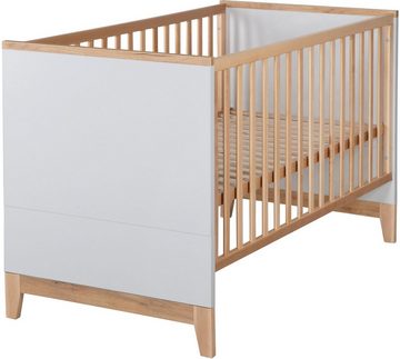 roba® Babyzimmer-Komplettset Caro, (Set, 3-St., Kinderbett, Schrank, Wickelkommode), breit; mit Kinderbett, Schrank und Wickelkommode